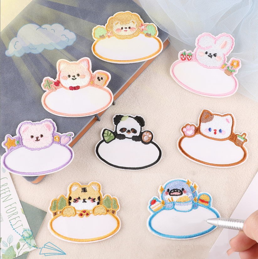 Phone Accessories Names - 10 Pcs Name Badges Embroidery Patches