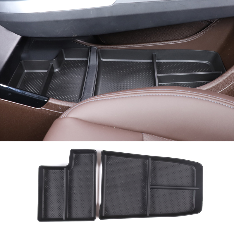 X1 Phone Accessories - LHD Black TPE Lower Center Console