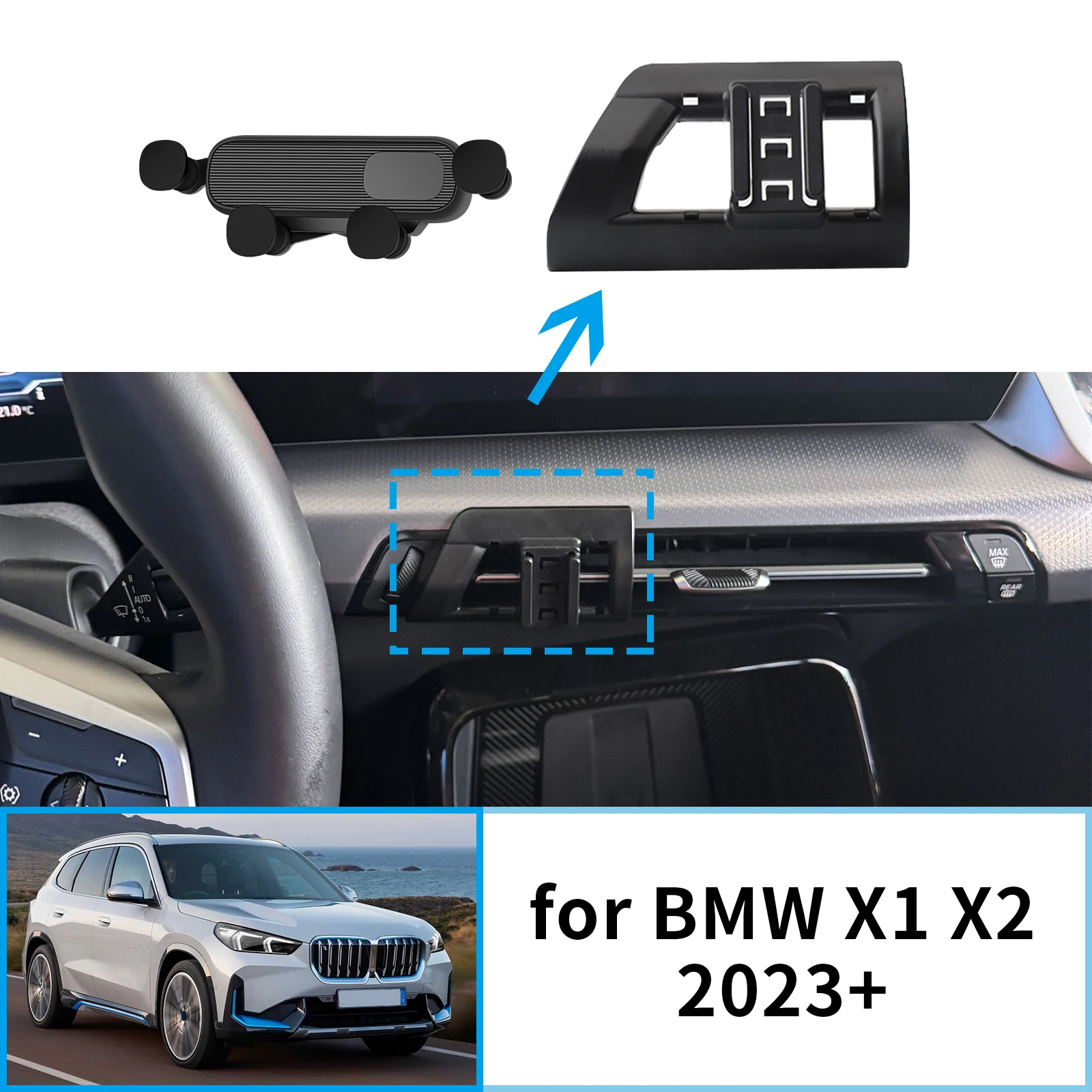 X1 Phone Accessories - Car Mobile Phone Holder for BMW