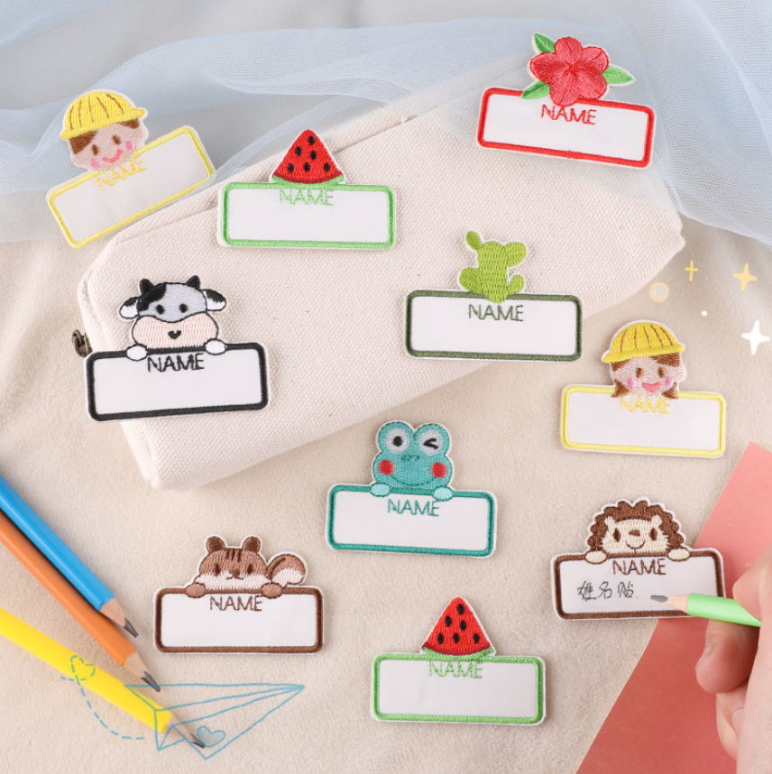 Phone Accessories Names - 10 Pcs Name Badges Embroidery Patches