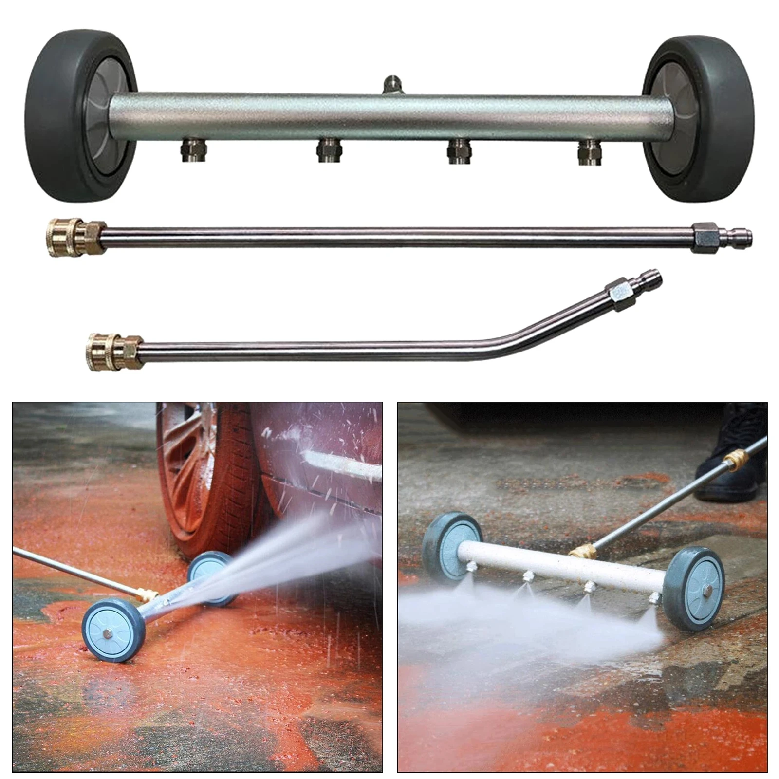 Screen Cleaner Spray - 5000PSI 15inch Pressure Washer Undercarriage Cleaner