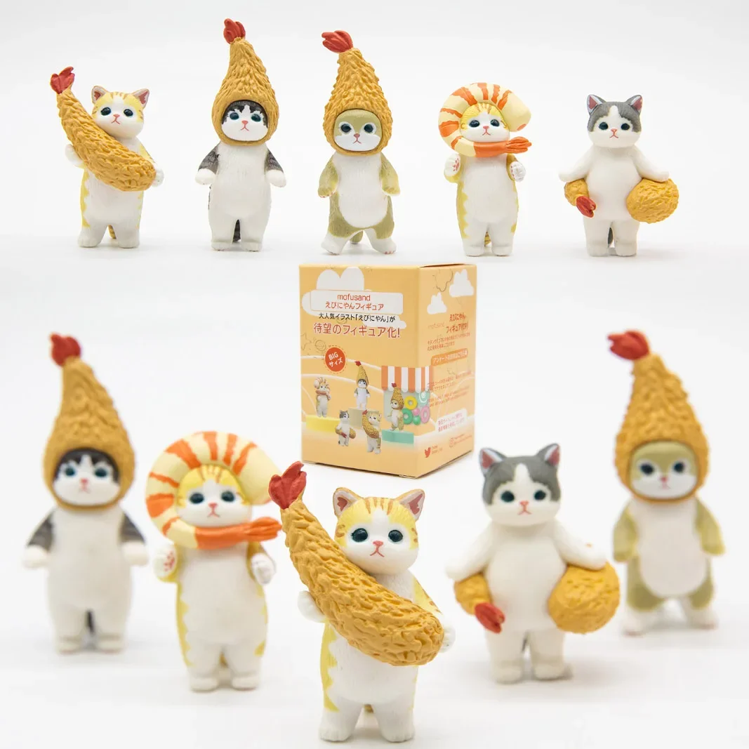 Phone Accessories Doll - Mofusand Cat Pretend Fried Shrimp Chips