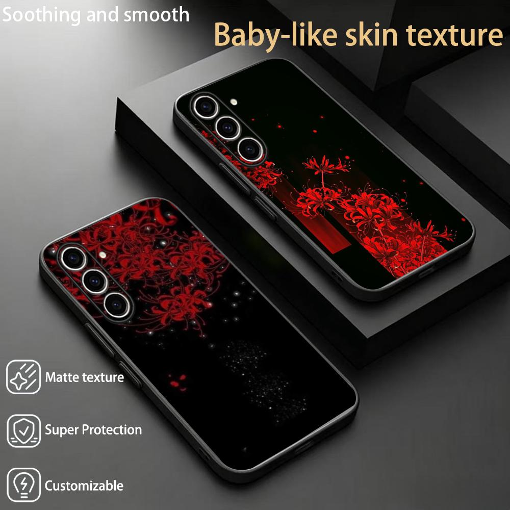 Phone Accessories Samsung - Red spider lily Japan art fashion