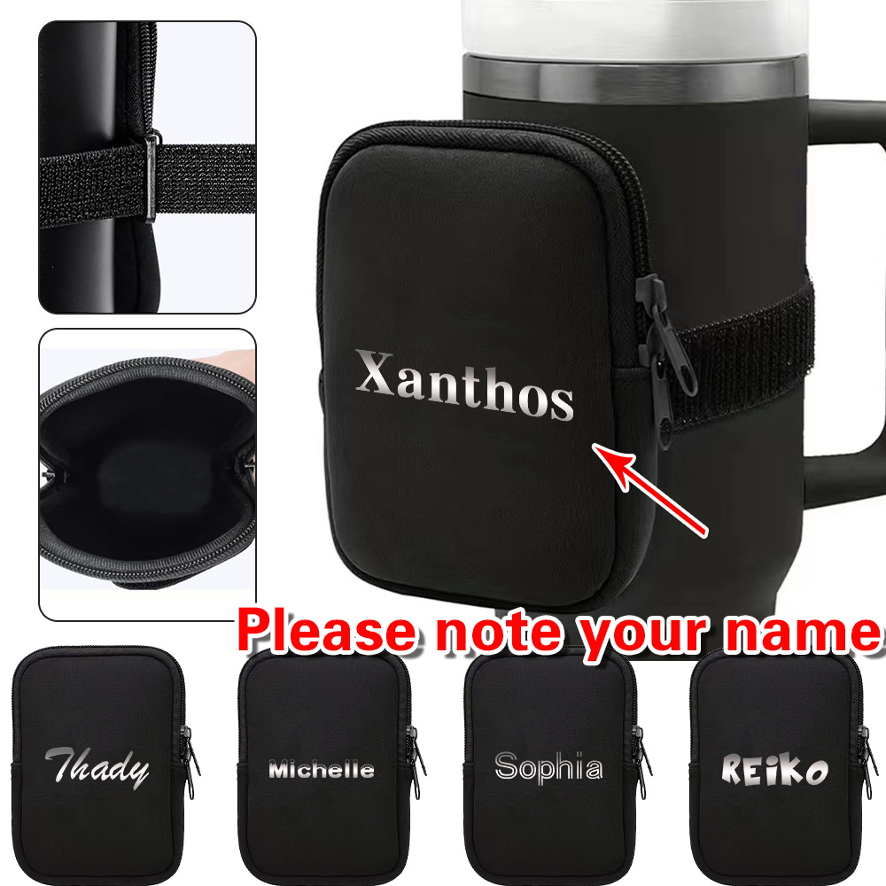 Phone Accessories Names - Customized Name Water Bottle Bag Outdoor