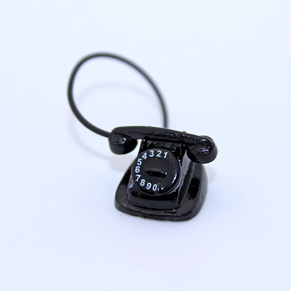 1/12 Dollhouse Miniature Metal - Phone Accessories Doll recension och pris