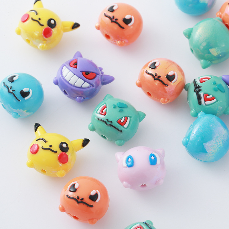 12pcs Pokémon Bead DIY Mobile  - Phone Accessories Doll recension och pris