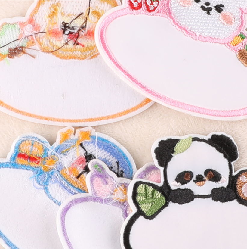 10 Pcs Name Badges Embroidery  - Phone Accessories Names recension och pris