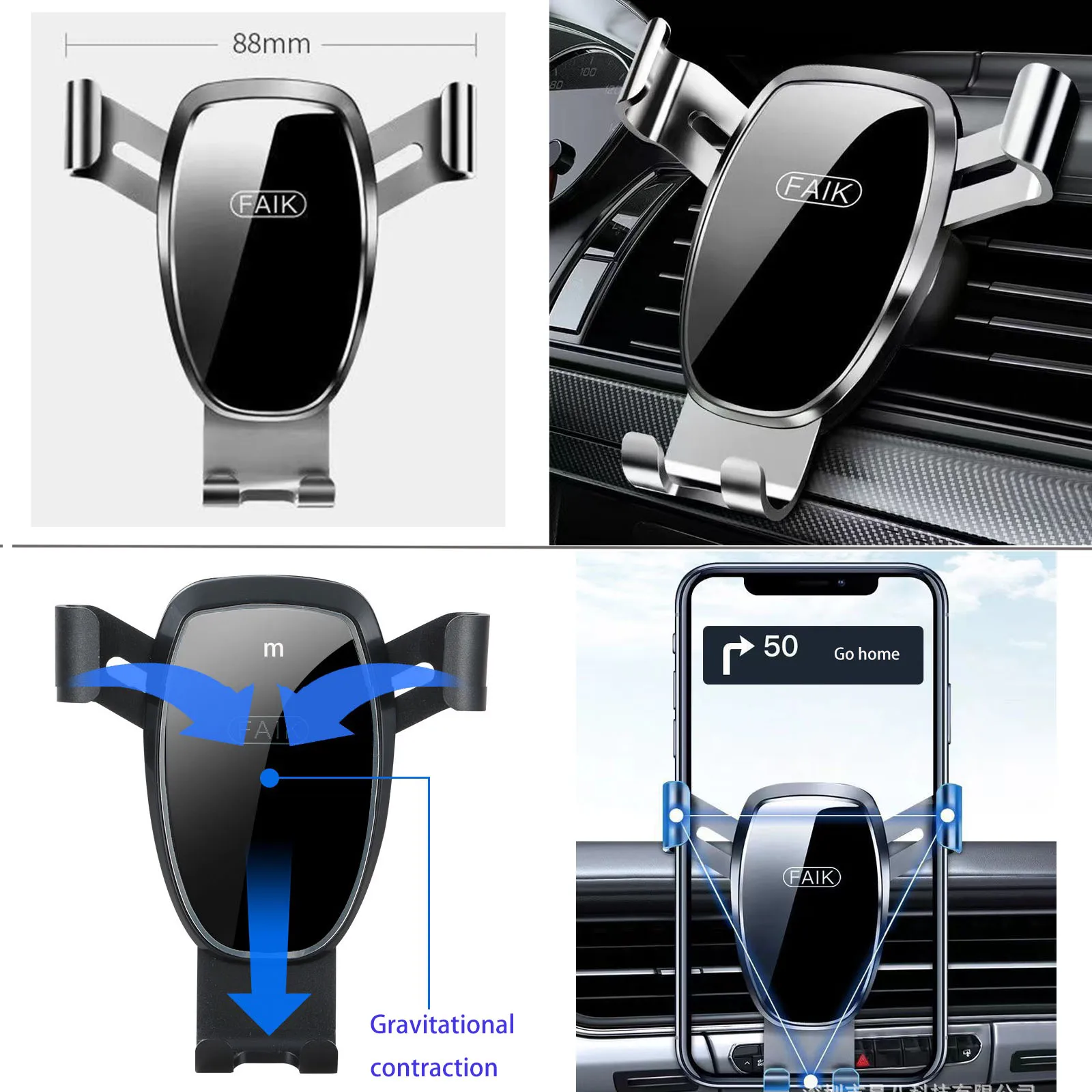 Car Mobile Phone Holder for BM - X1 Phone Accessories recension och pris
