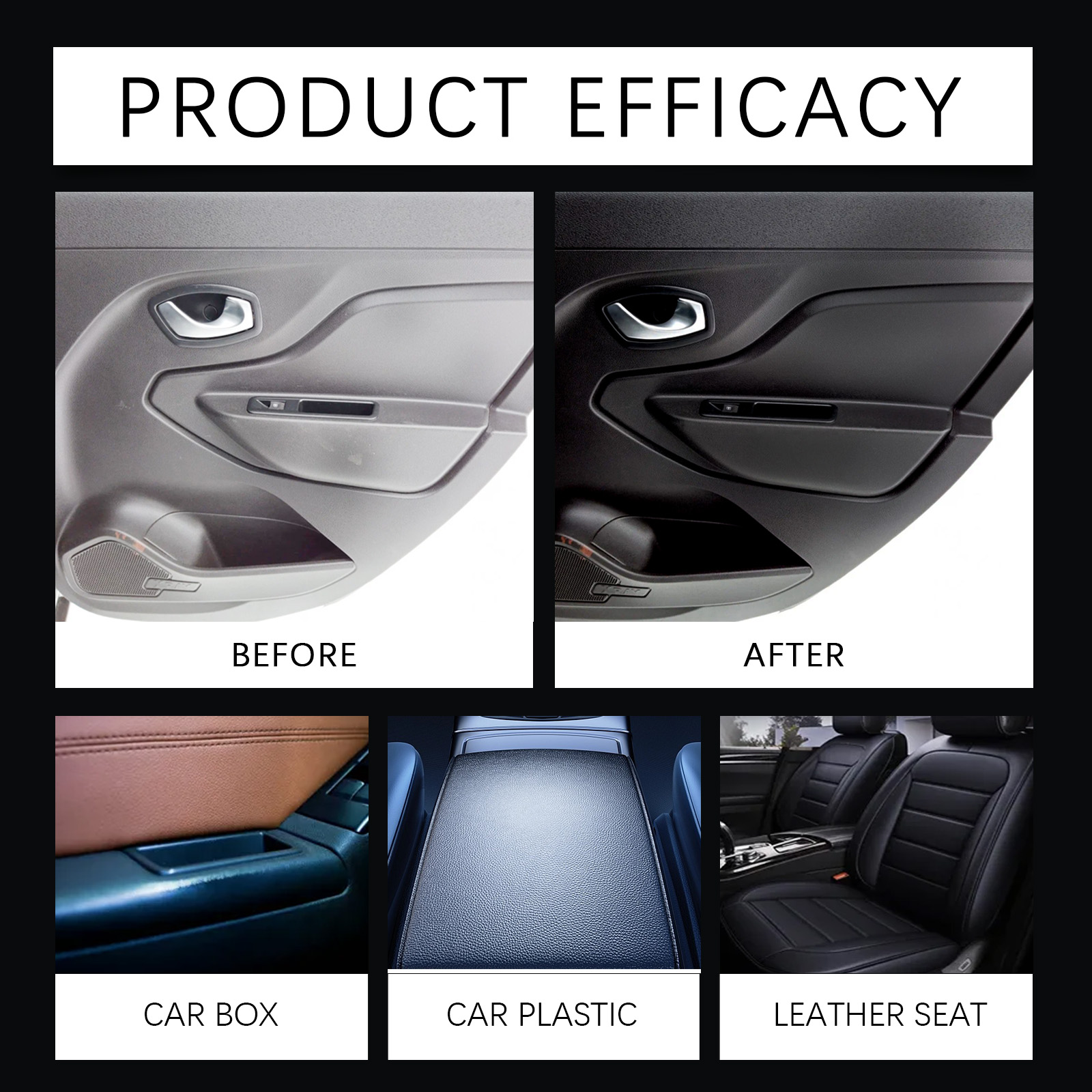100ml Auto Interior Polish Car - Screen Cleaner Spray recension och pris