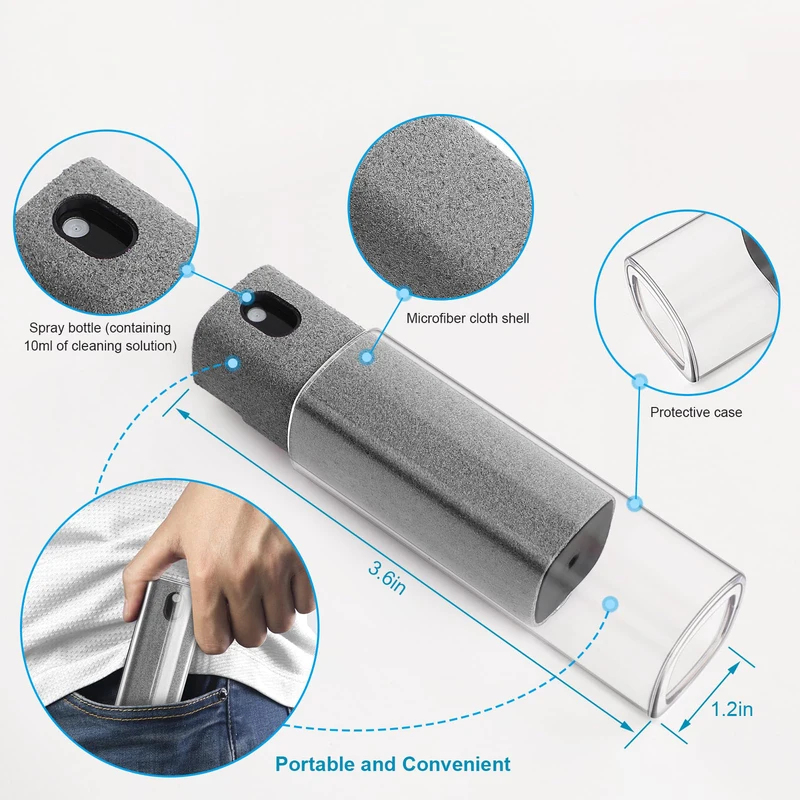 1-3set Microfiber Screen Clean - Screen Cleaner Spray recension och pris