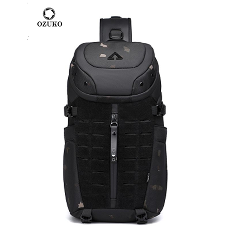 Ozuko Chest Bag Cross Bag Men  - Phone Accessories For Travel recension och pris