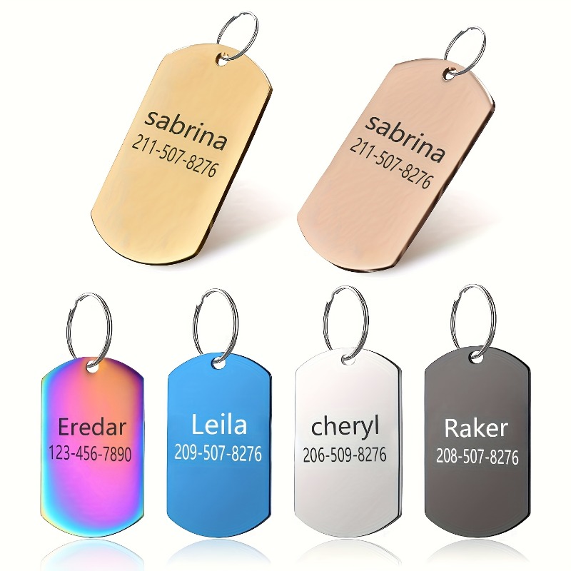 Personalized Military Dog ID T - Phone Accessories Names recension och pris