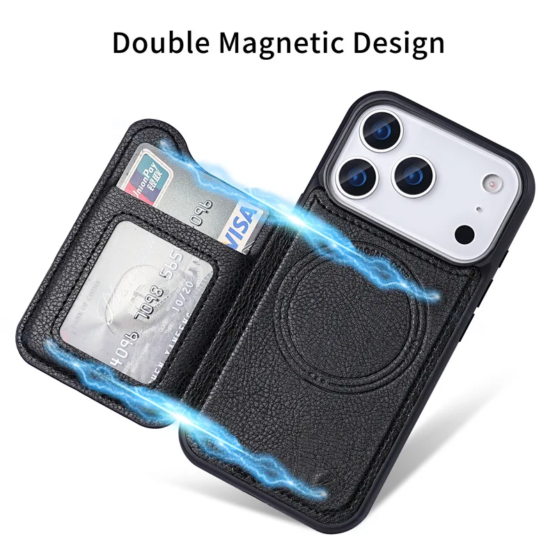 For Magsafe Magnetic Flip Leat - Phone Accessories Hippers recension och pris