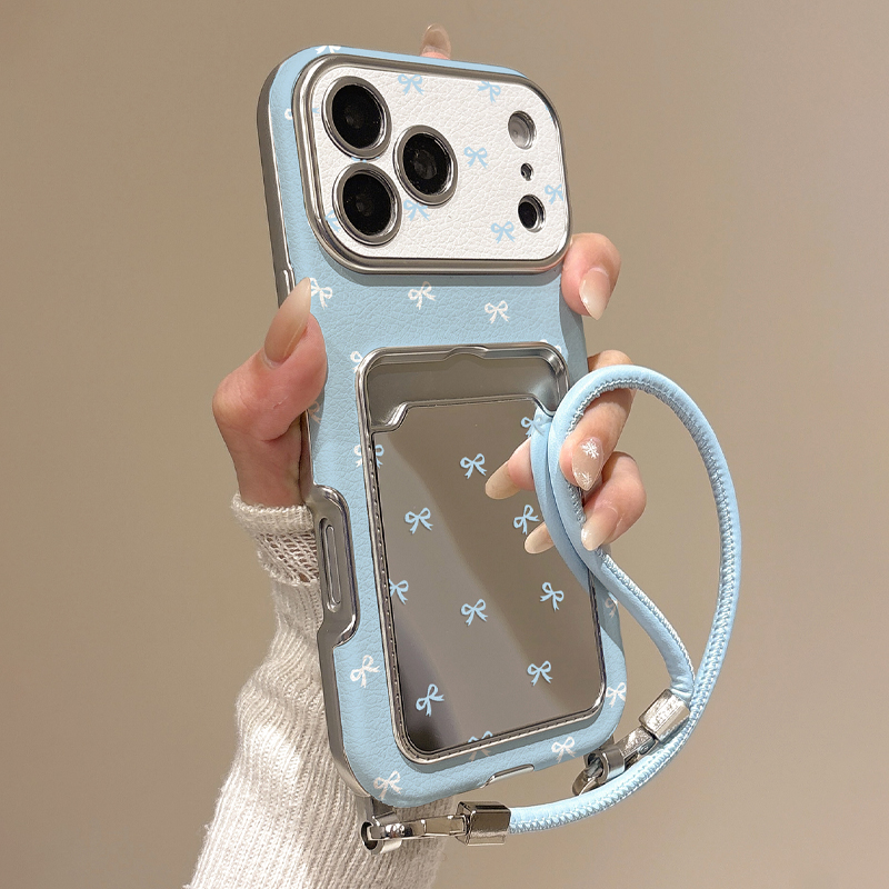 Cute Bow Mirror Card Holder Ph - Quirky Phone Accessories recension och pris