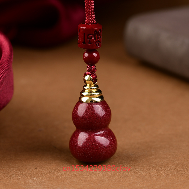 Luxury Red Cinnabar The Gourd  - Phone Accessories Red recension och pris