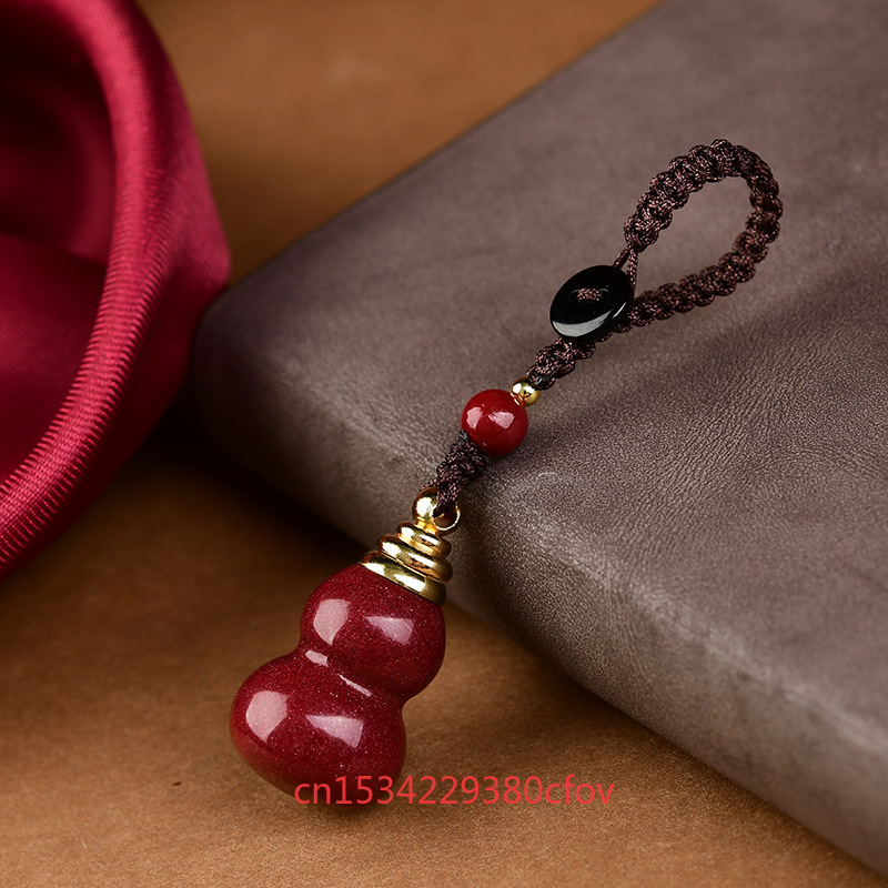 Luxury Red Cinnabar The Gourd  - Phone Accessories Red recension och pris
