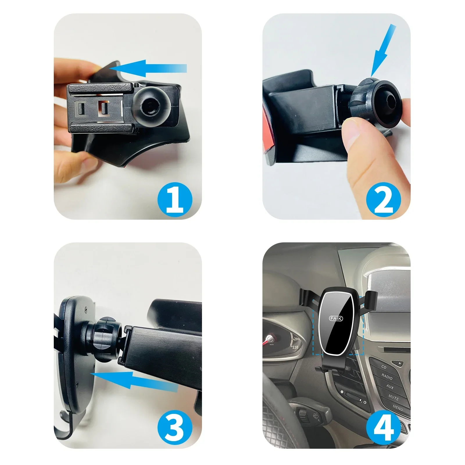 Car Mobile Phone Holder for BM - X1 Phone Accessories recension och pris