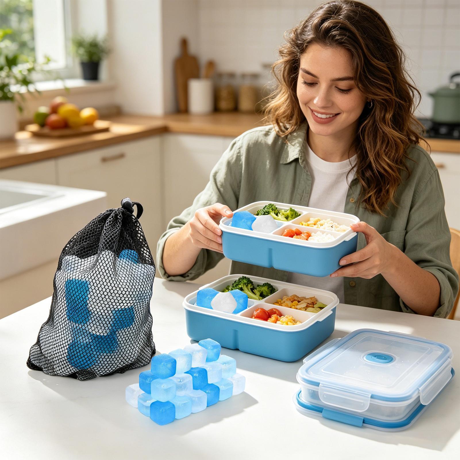 100 Pieces Ice Cubes Reusable  - Phone Accessories For Travel recension och pris