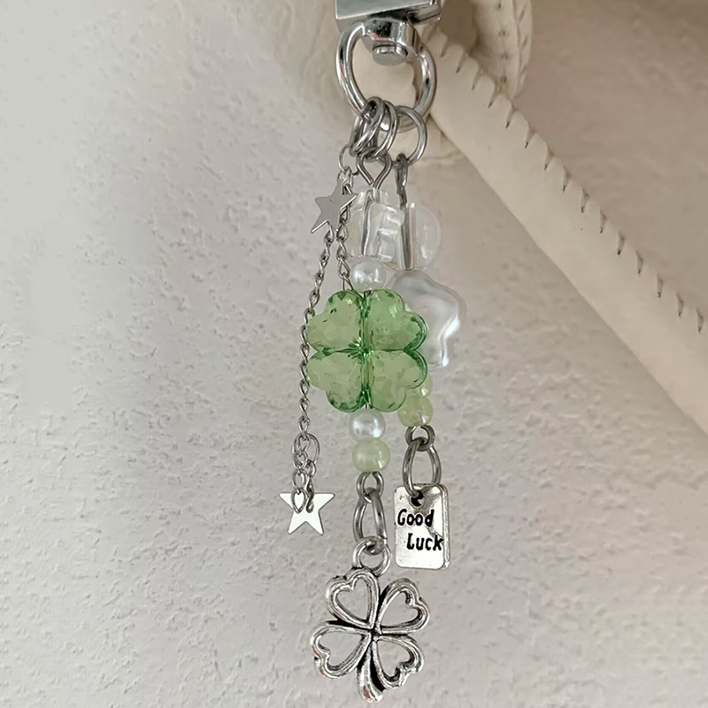 Handmade Beaded Keychain for G - Ysl Phone Accessories recension och pris