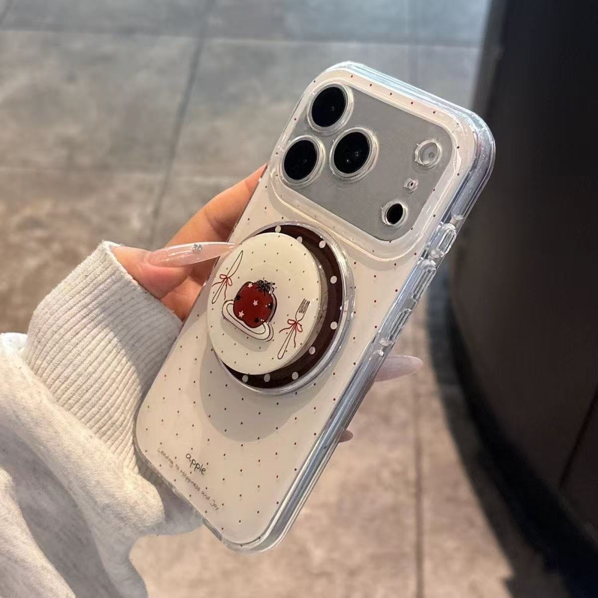 Vintage Red Apple Phone Magnet - Phone Accessories Red recension och pris