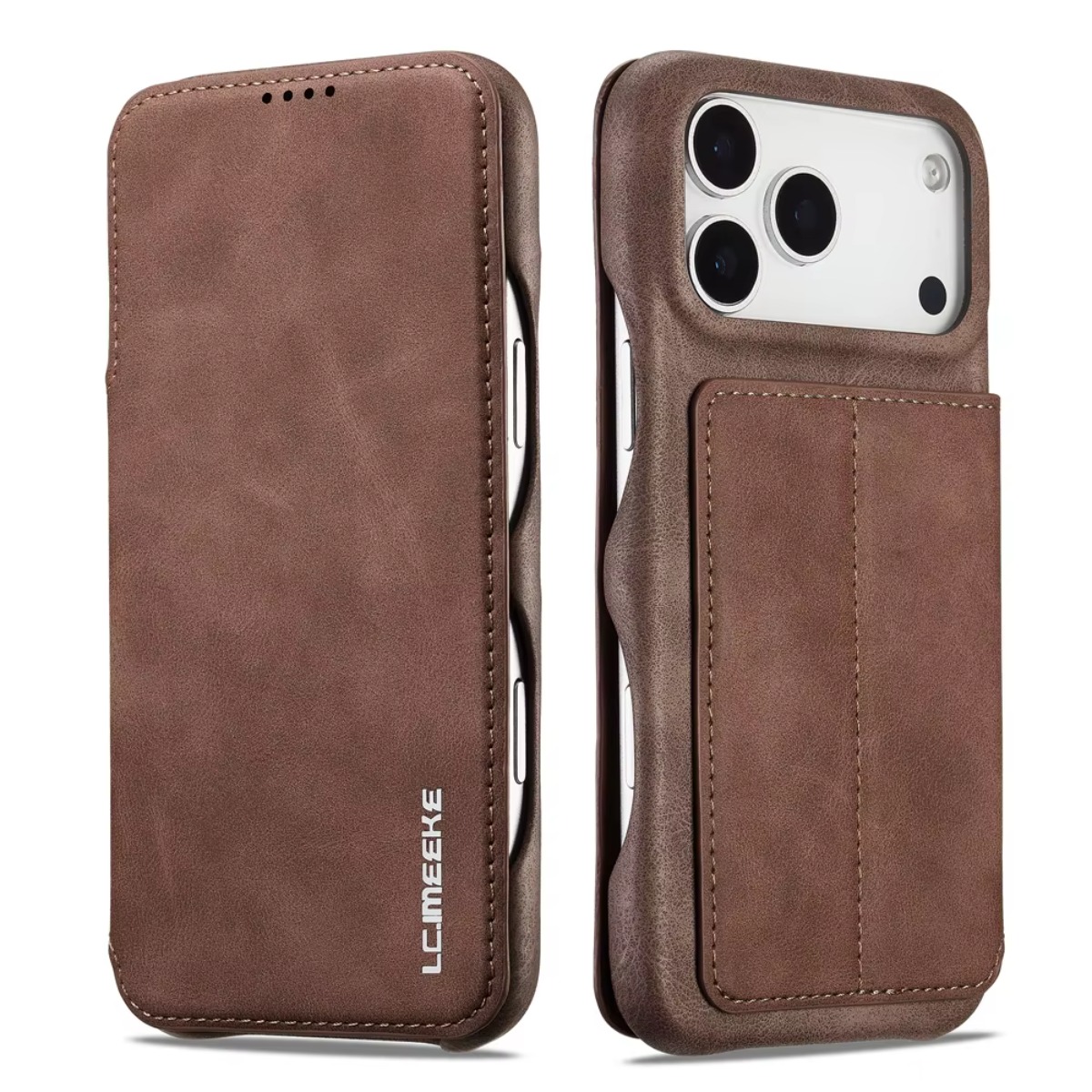 Leather Wallet Magnetic Flip C - Phone Accessories Hippers recension och pris