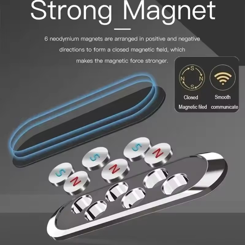 Strip Metal Magnetic Phone Hol - Quirky Phone Accessories recension och pris