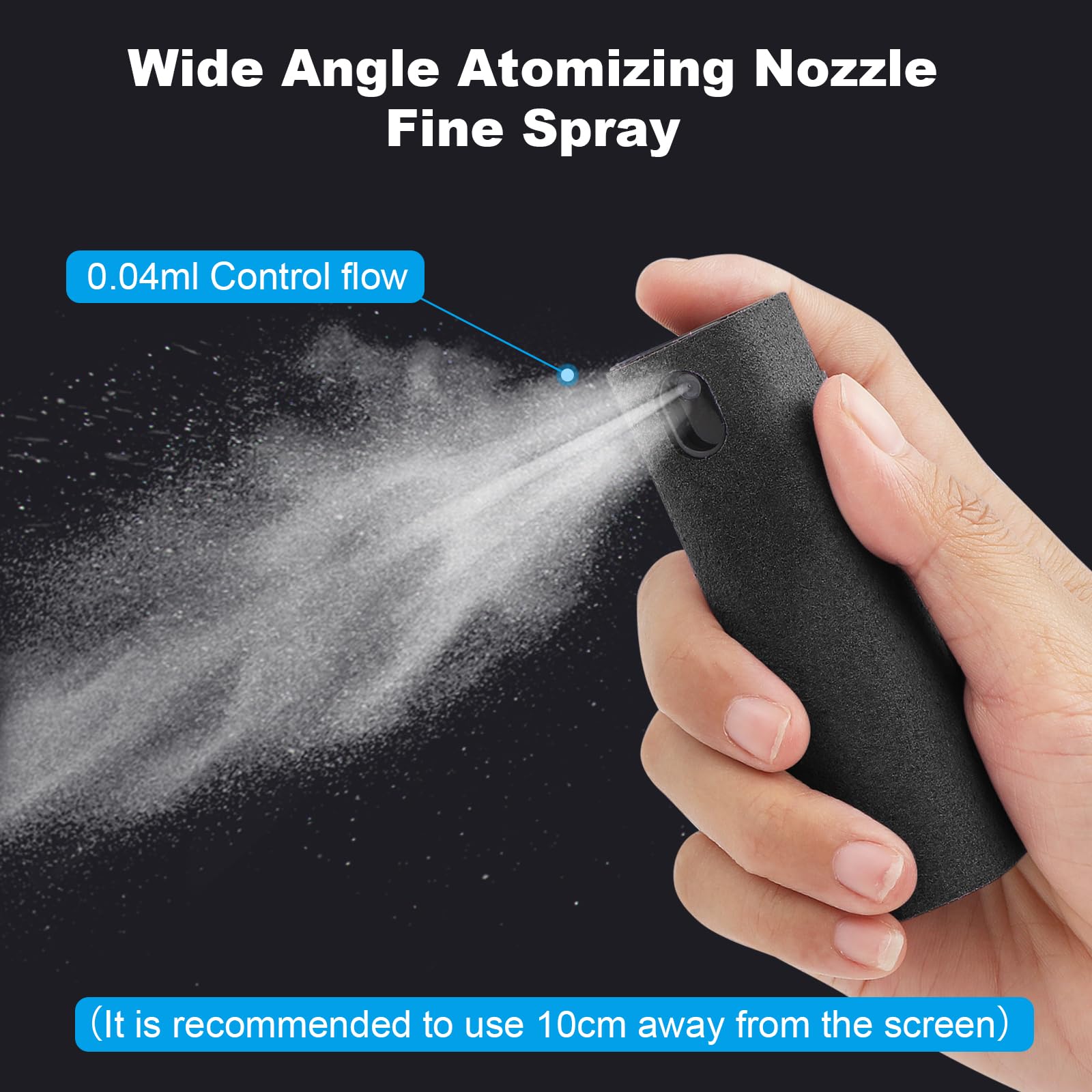 2-in-1 Mobile Phone Screen Spr - Screen Cleaner Spray recension och pris