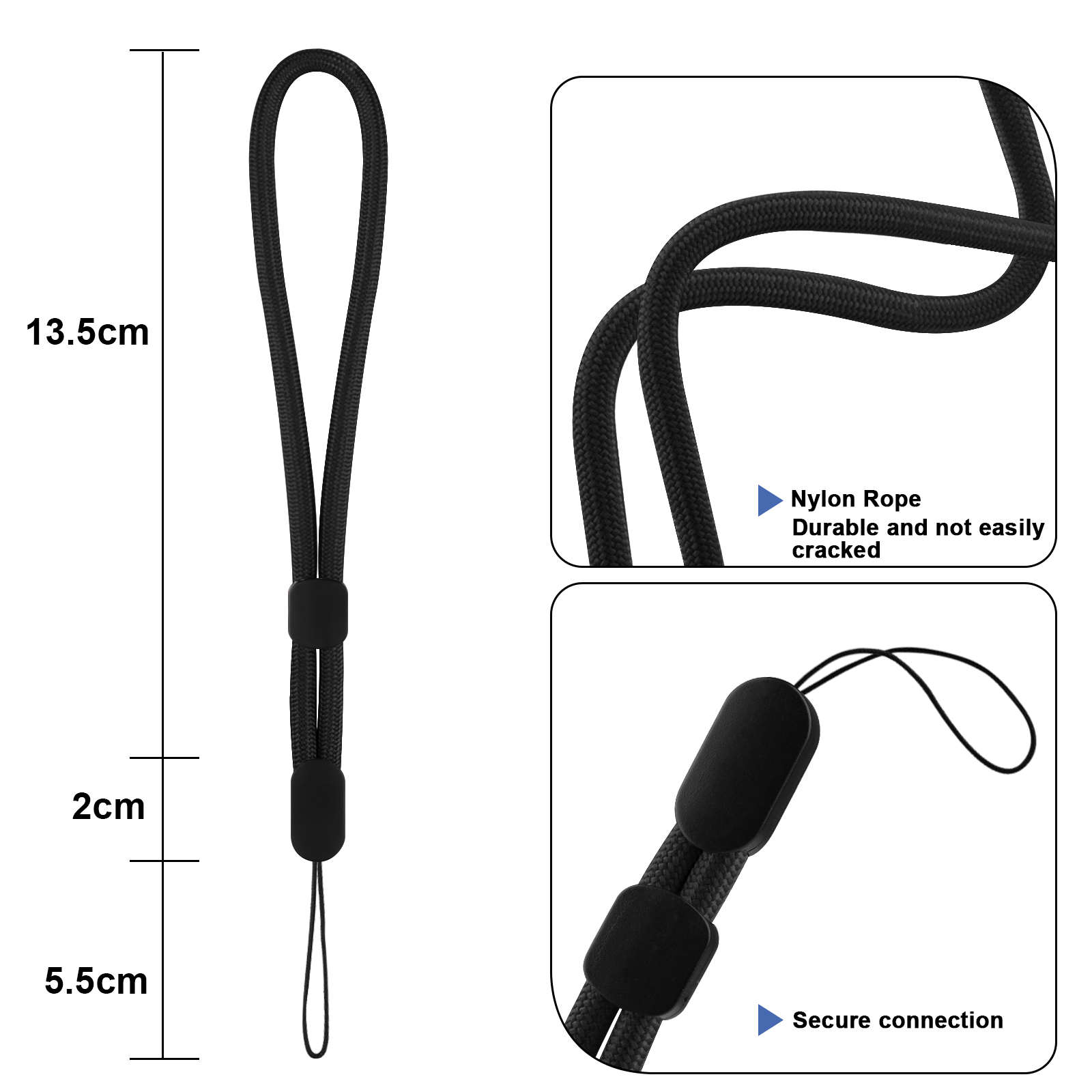 6Pcs/lot Hand Wrist Strap Lany - Quirky Phone Accessories recension och pris
