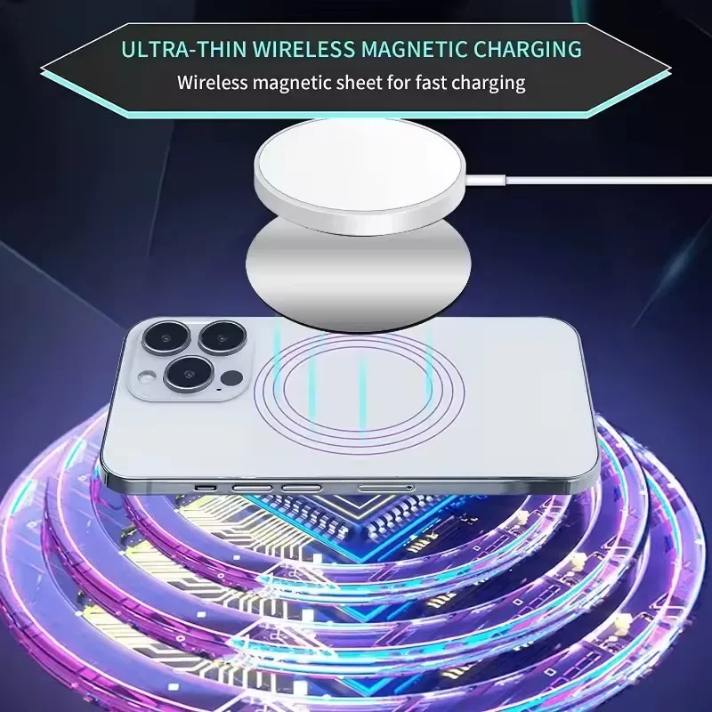 1-5PCS 8CM Magnetic Metal Plat - Phone Accessories Quotes recension och pris