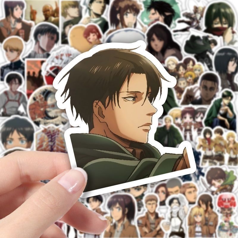 60Pcs Attack on Titan Anime St - Phone Accessories Quotes recension och pris
