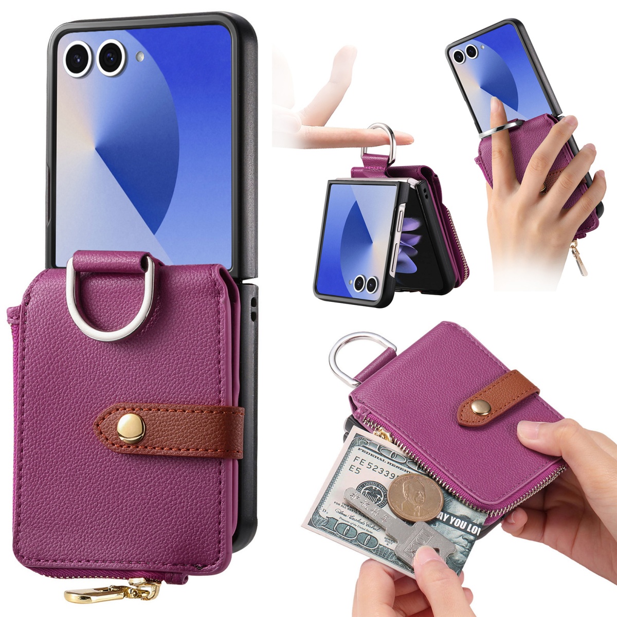 Luxury Card Holder Phone Case  - Phone Accessories Hippers recension och pris