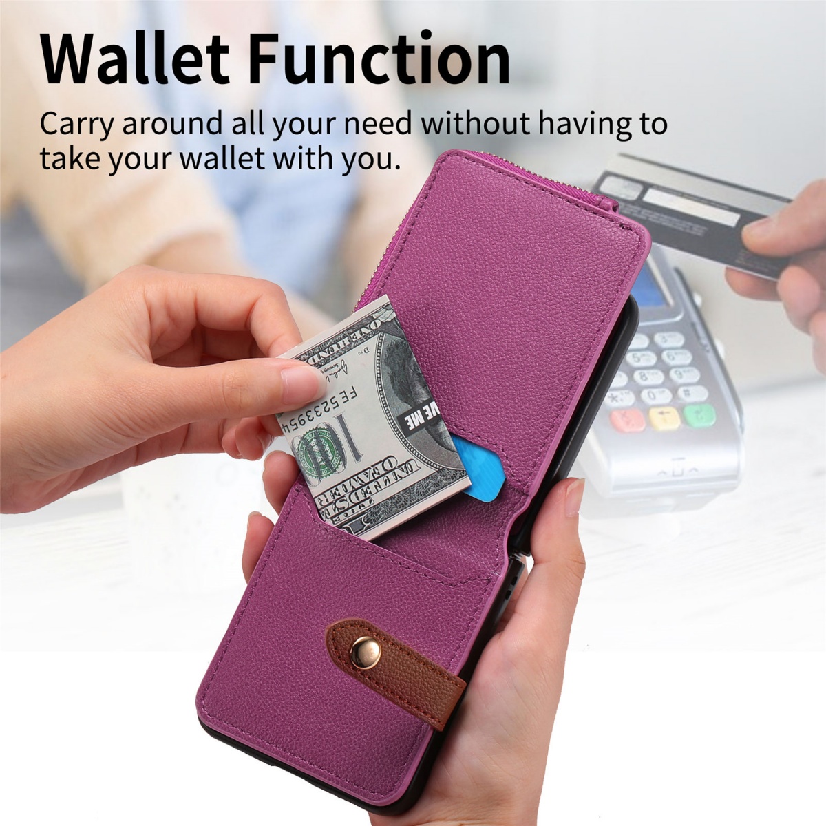 Luxury Card Holder Phone Case  - Phone Accessories Hippers recension och pris