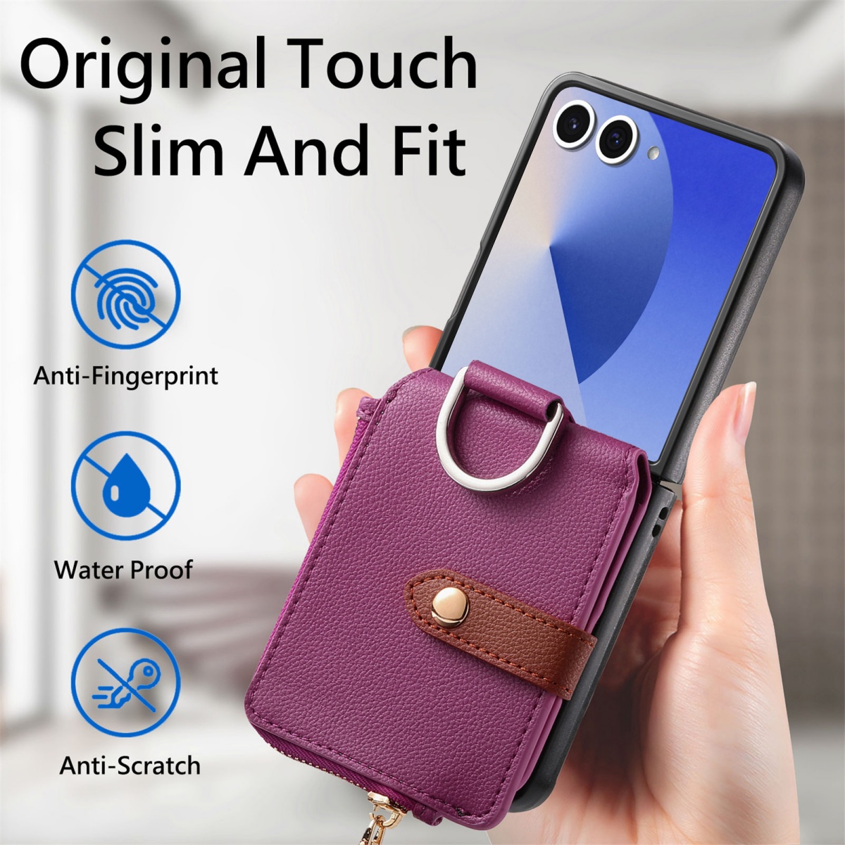Luxury Card Holder Phone Case  - Phone Accessories Hippers recension och pris