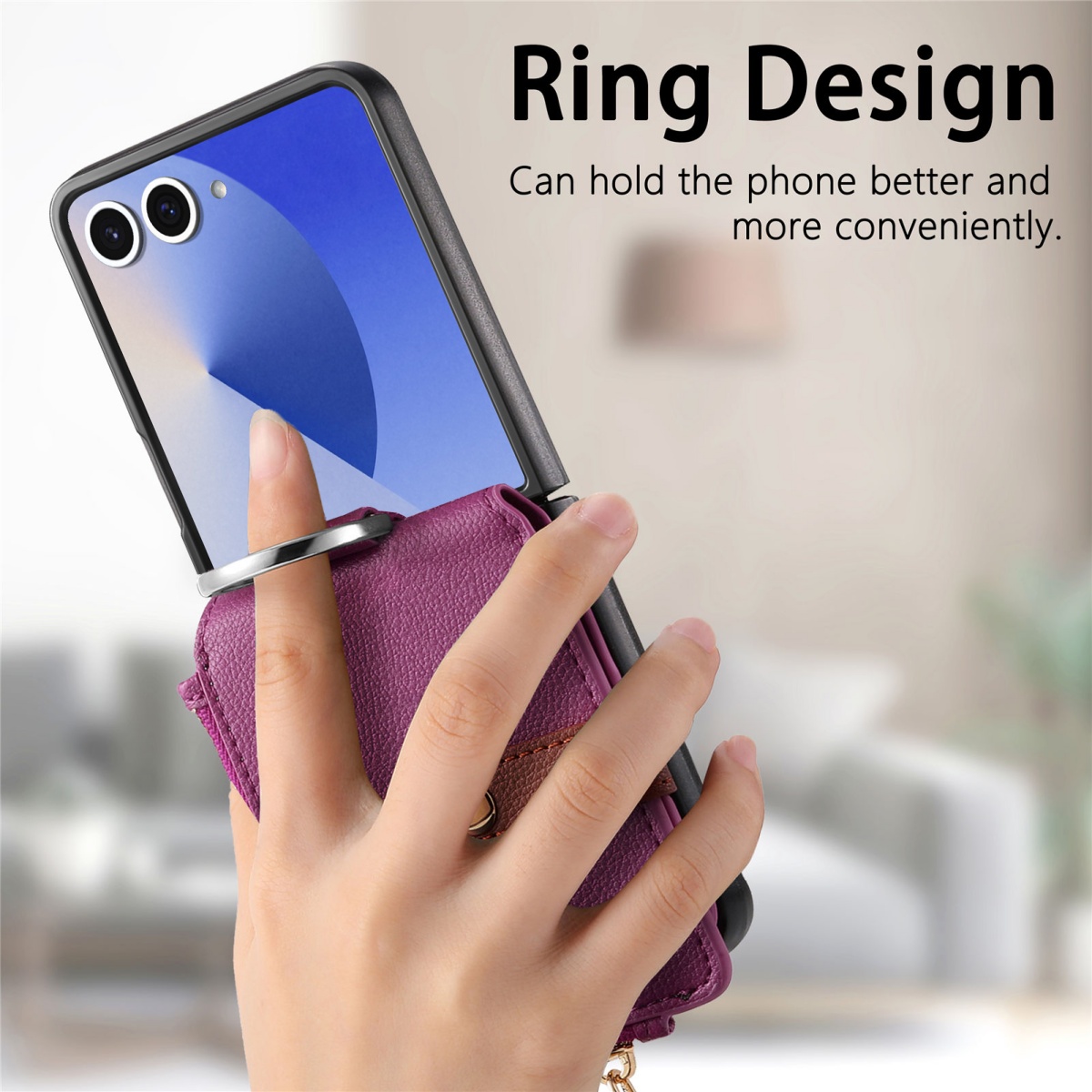 Luxury Card Holder Phone Case  - Phone Accessories Hippers recension och pris