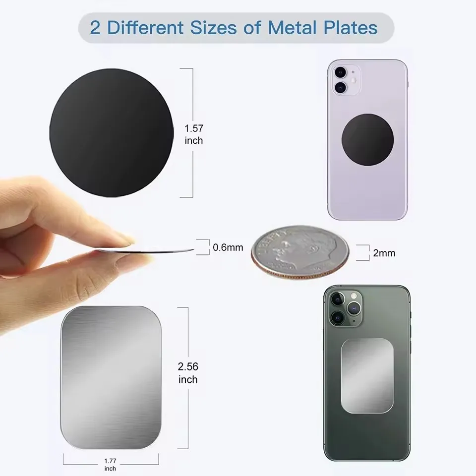 Thin Magnetic Metal Plate For  - Phone Accessories Quotes recension och pris