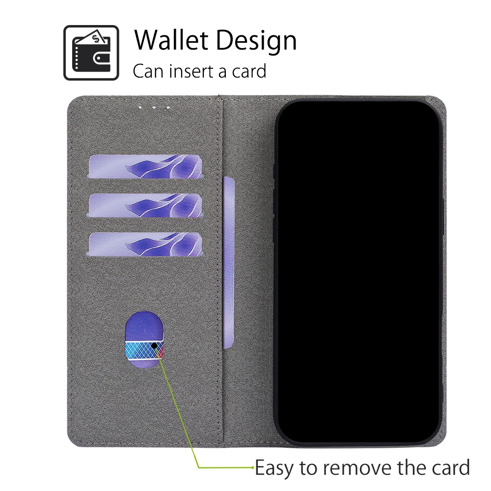 Painted Magnetic Flip Leather  - Phone Accessories Samsung recension och pris
