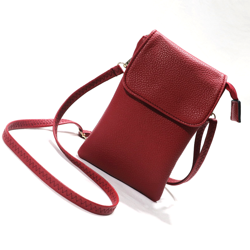 Women Leather Crossbody Phone  - Phone Accessories Hippers recension och pris