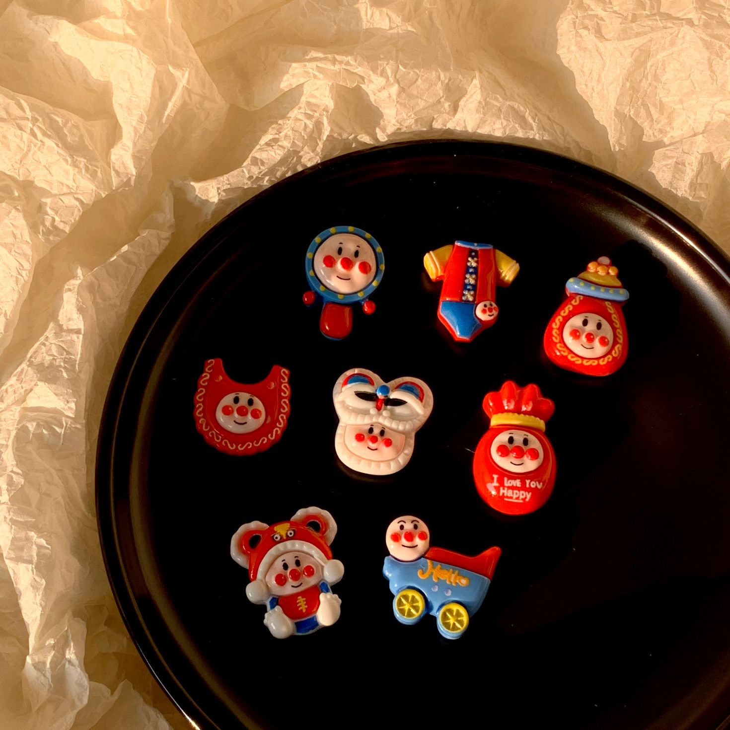 Anpanman Seamless Three-dimens - Phone Accessories Red recension och pris