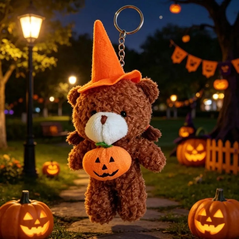 DIY Little Bear Plush Keychain - Phone Accessories Doll recension och pris