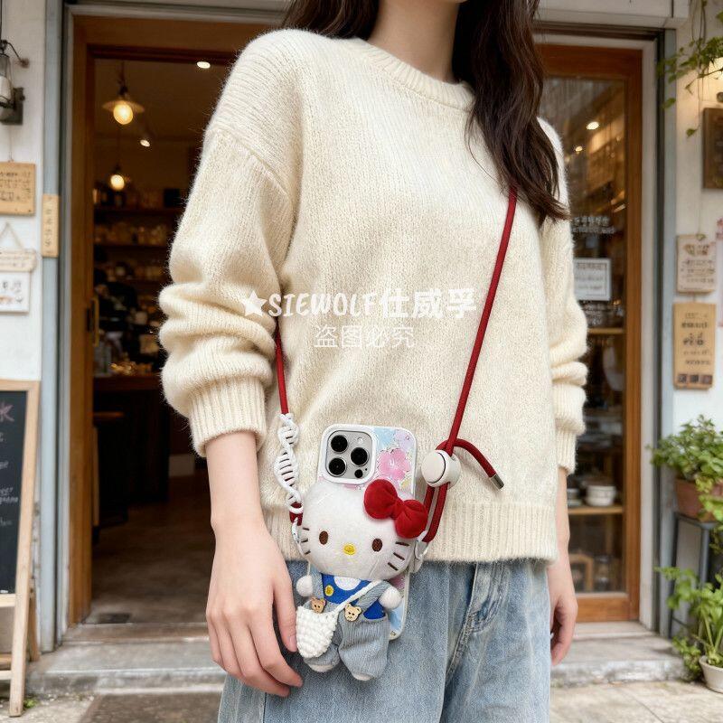 Kawaii HelloKitty Doll Phone B - Phone Accessories Doll recension och pris