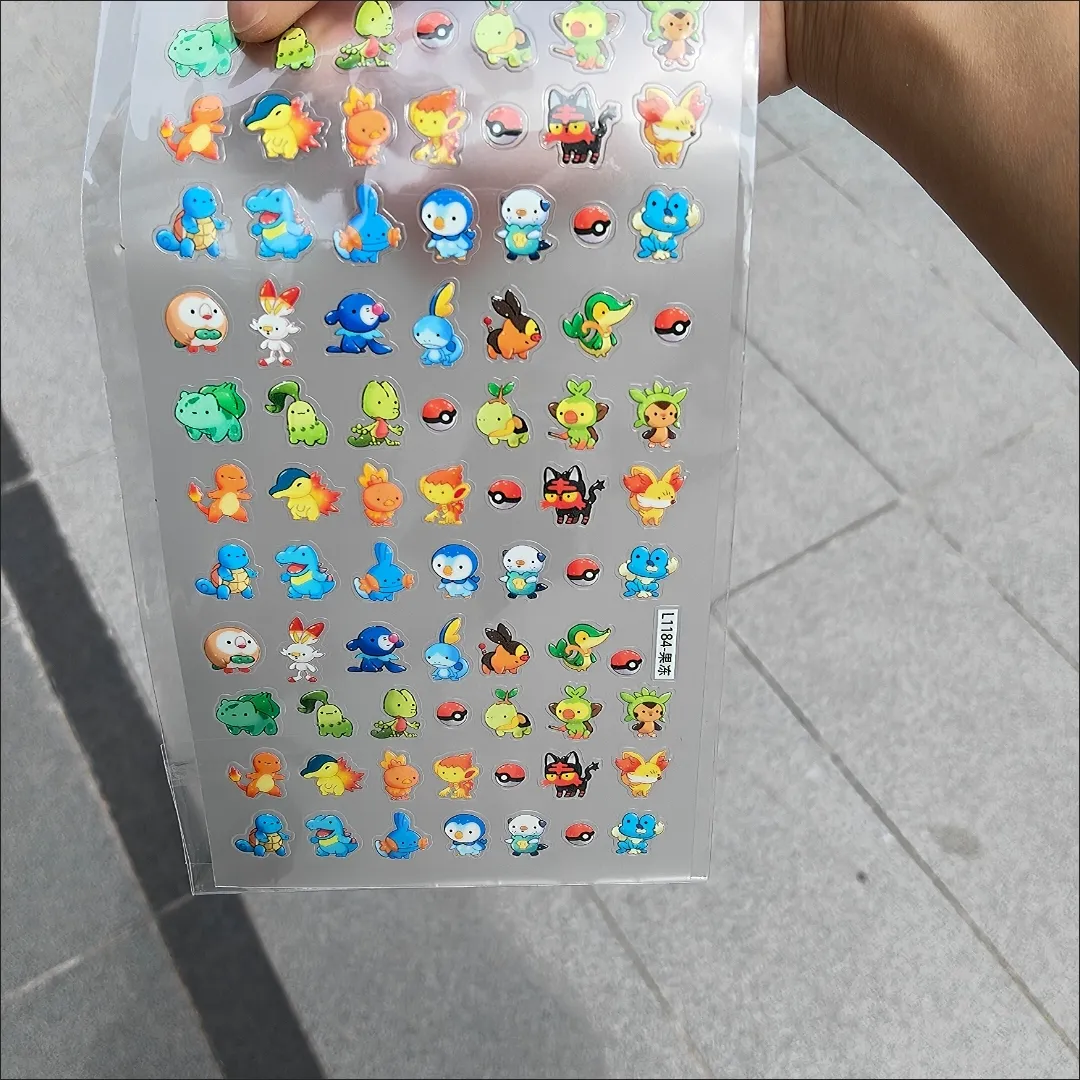 Pokémon Nail Stickers Charmand - Phone Accessories Quotes recension och pris
