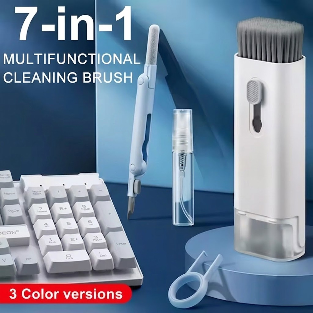 7-in-1 Keyboard Cleaning Kit L - Screen Cleaner Spray recension och pris