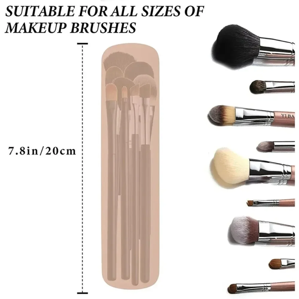 Travel Makeup Brush Holder Sil - Phone Accessories For Travel recension och pris