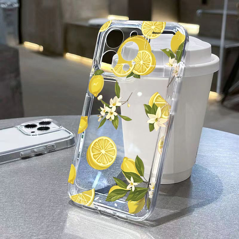 Summer Fruit Lemon Flower Clea - Phone Accessories Samsung recension och pris
