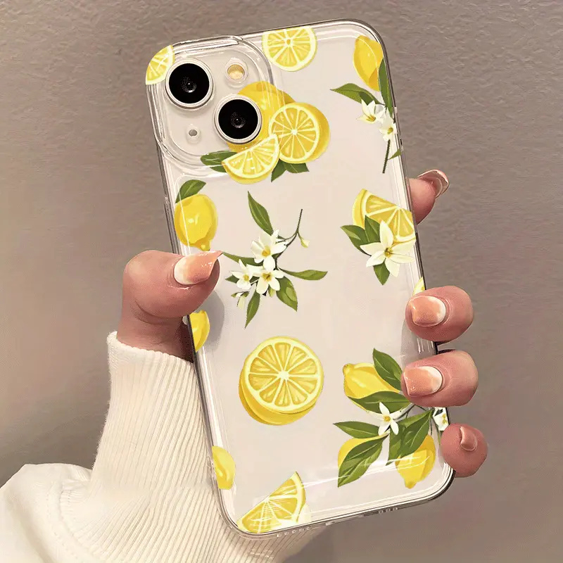 Summer Fruit Lemon Flower Clea - Phone Accessories Samsung recension och pris