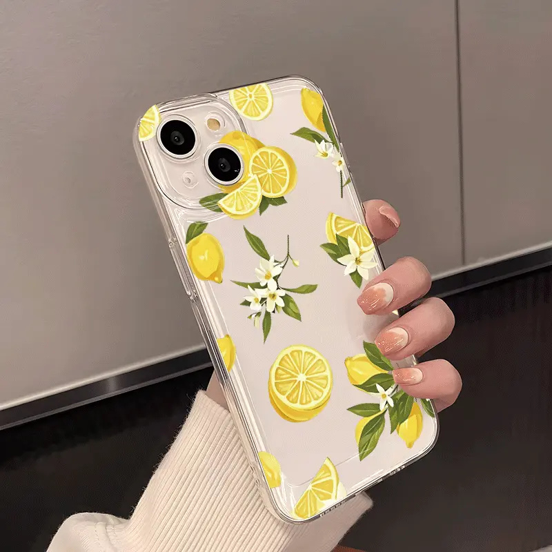 Summer Fruit Lemon Flower Clea - Phone Accessories Samsung recension och pris