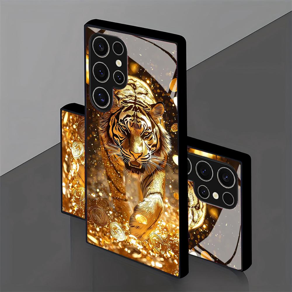 Tiger pattern glass Phone Case - Phone Accessories Samsung recension och pris