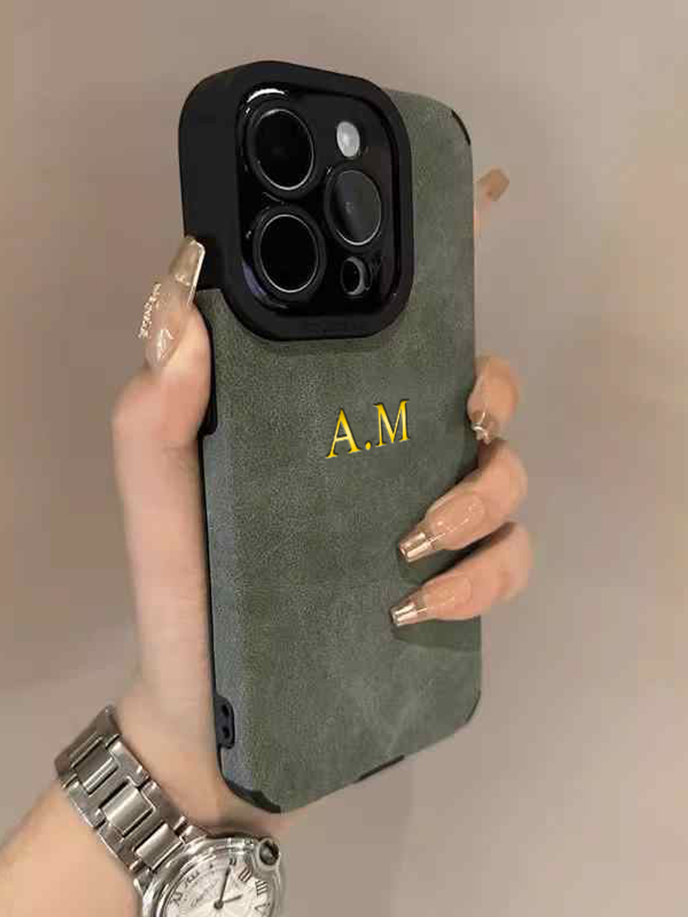 Luxury Lambskin Leather Person - Phone Accessories Names recension och pris